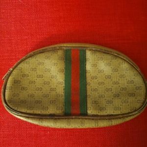 Vintage Gucci makeup bag